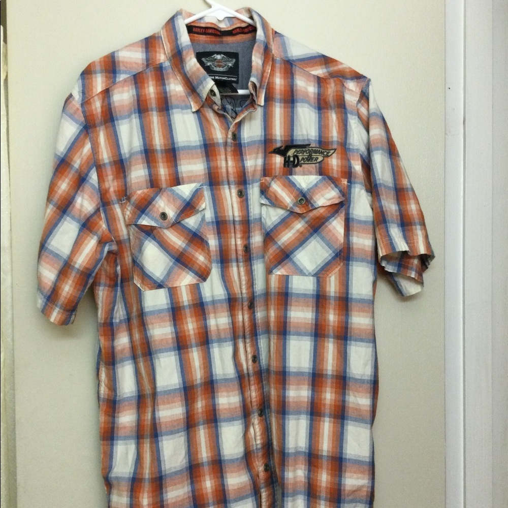 HARLEY DAVIDSON VINTAGE Men’s Shirt ❤️ - Picture 10 of 14